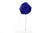 Lapel Pin - Rose Electric Blue - Suit Lab