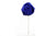 Lapel Pin - Rose Electric Blue - Suit Lab