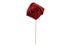 Rose Lapel Pin - Burgundy Red
