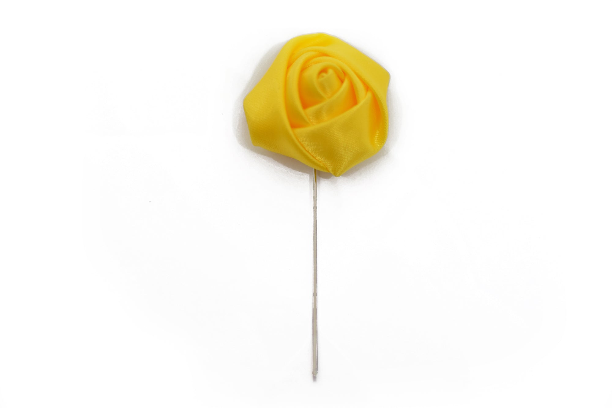 Lapel Pin - Rose Yellow