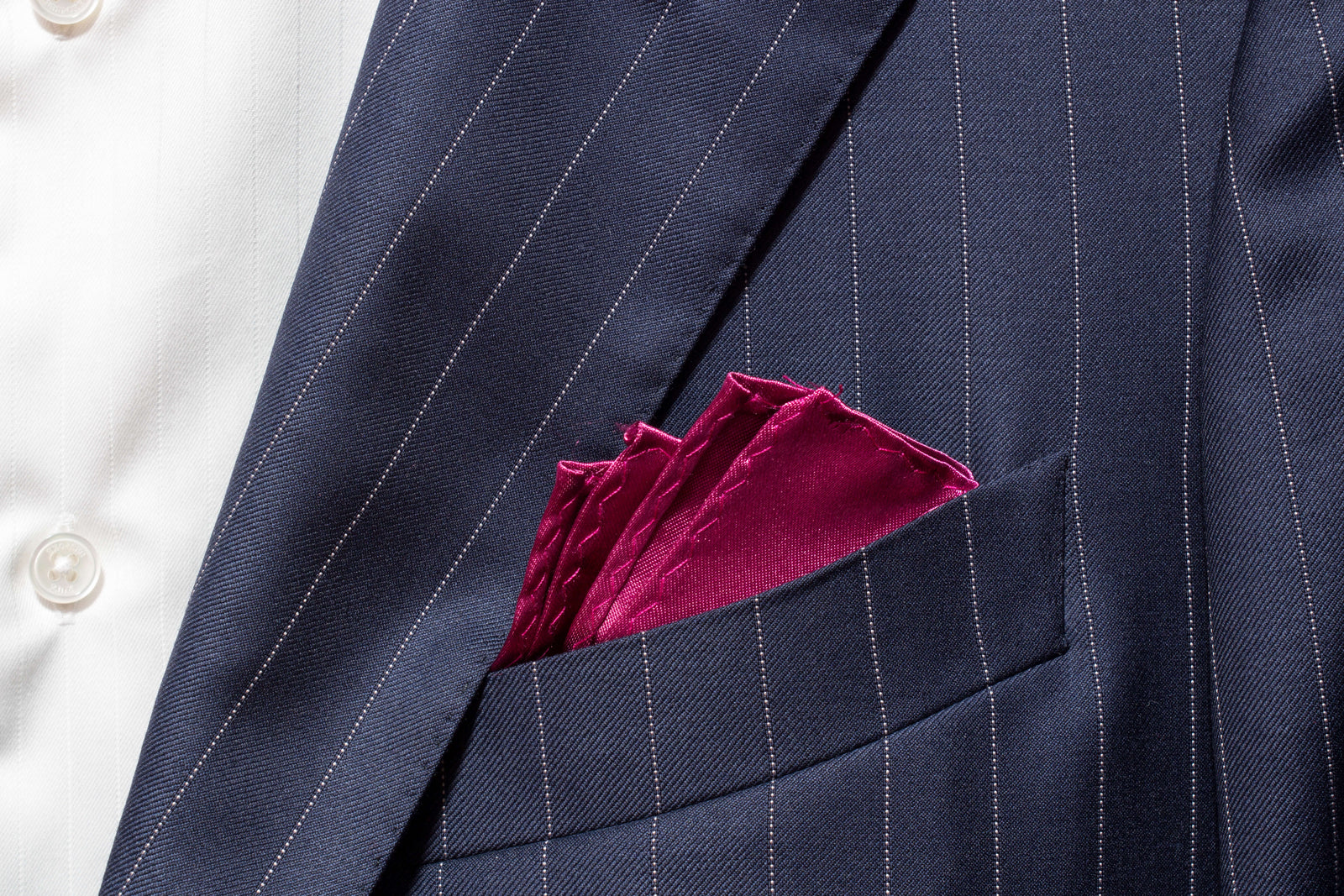 Pocket Square - Fuchsia Pink