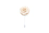 Petal Lapel Pin - Cream