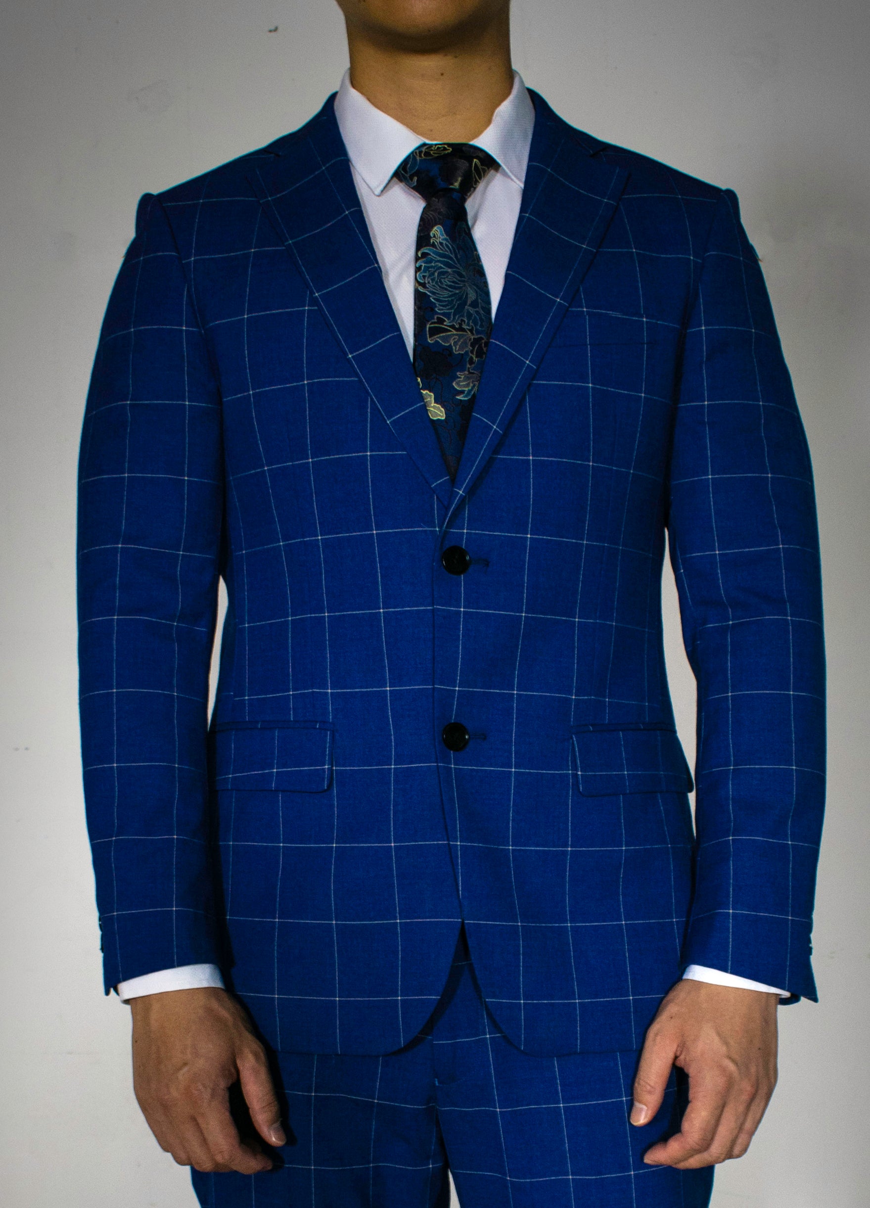 Men's Kingston Blue Suit Jacket