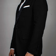 Men's Paisley Black Tuxedo Jacket