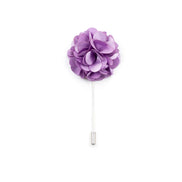Chrysanthemum Lapel Pin - Lilac Purple