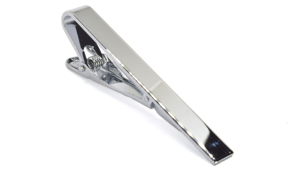 Tie Bar Clip - Silver Tie Bar - Suit Lab