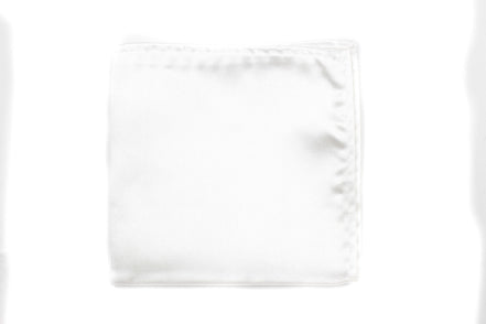 Pocket Square - White - Suit Lab