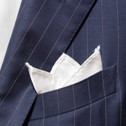 Pocket Square - White - Suit Lab